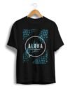 U/P Aloha Men's Black Tshirt