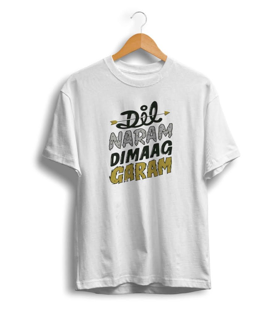 U/P Dil Naram Dimag Garam Unisex Tshirt