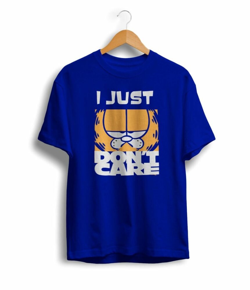 I Don't Care Cat T Shirt