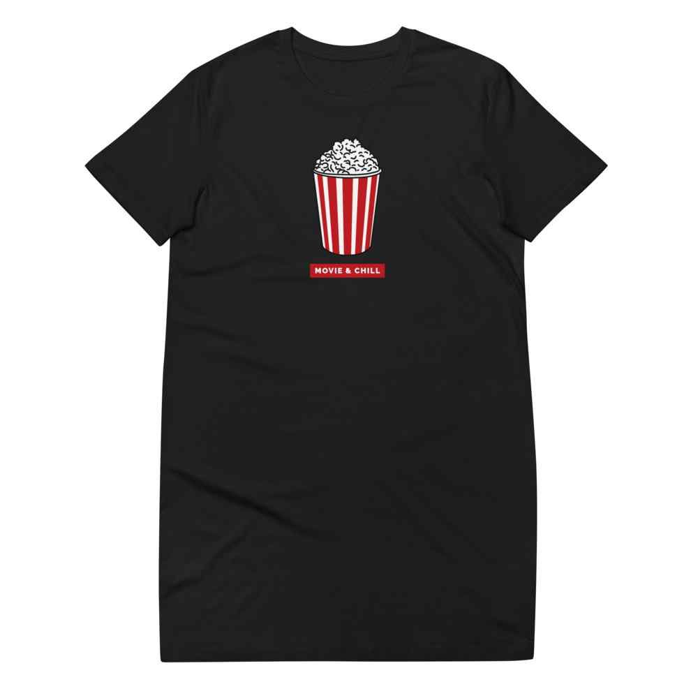 Movie & Chill T Shirt Dress