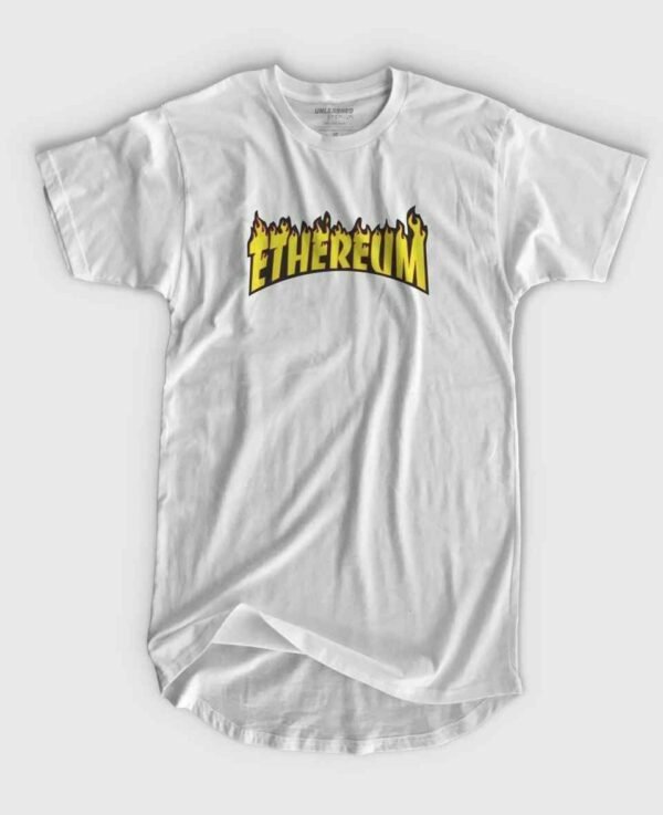 Ethereum Long Line T Shirt