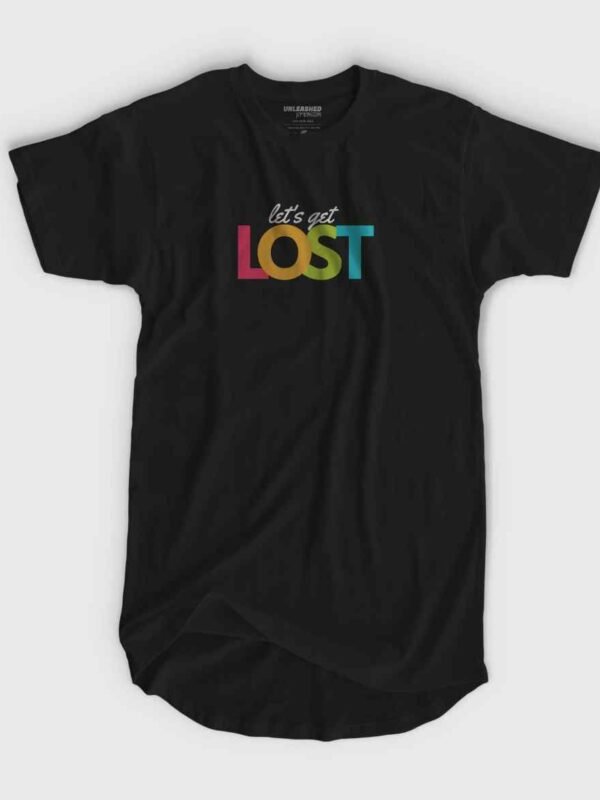 Get Lost Long Line T Shirt