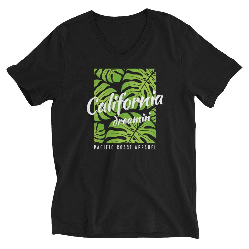 California Dreamin V Neck T Shirt