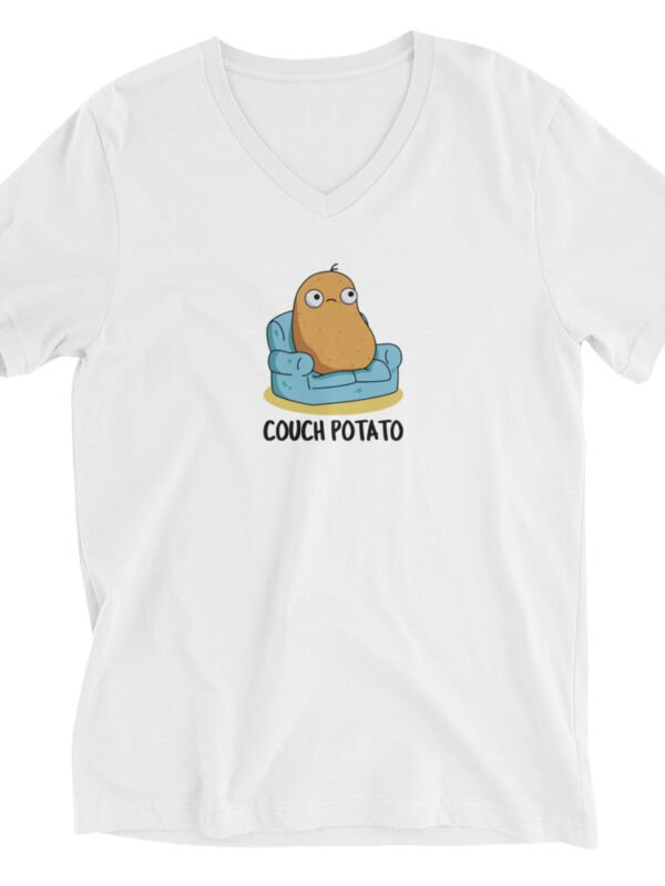 Couch Potato V Neck T Shirt