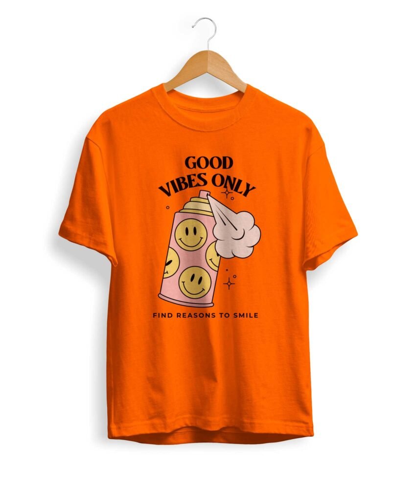 Good Vibes Only Spray T Shirt