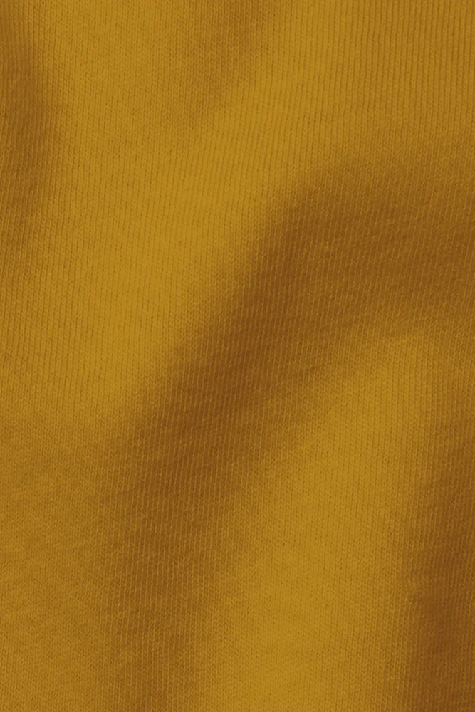 Solid Mustard Yellow T Shirt