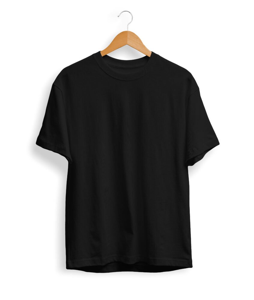 Solid Black T Shirt