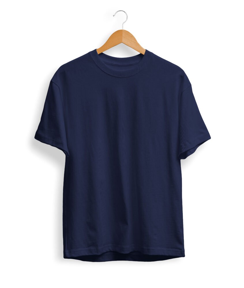 Solid Navy Blue T Shirt