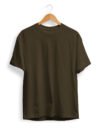 Solid Olive Green T Shirt