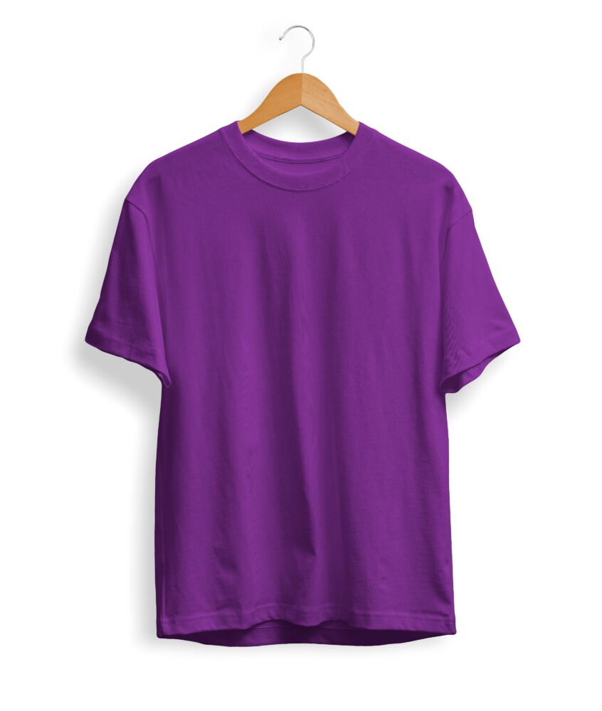 Solid Purple T Shirt