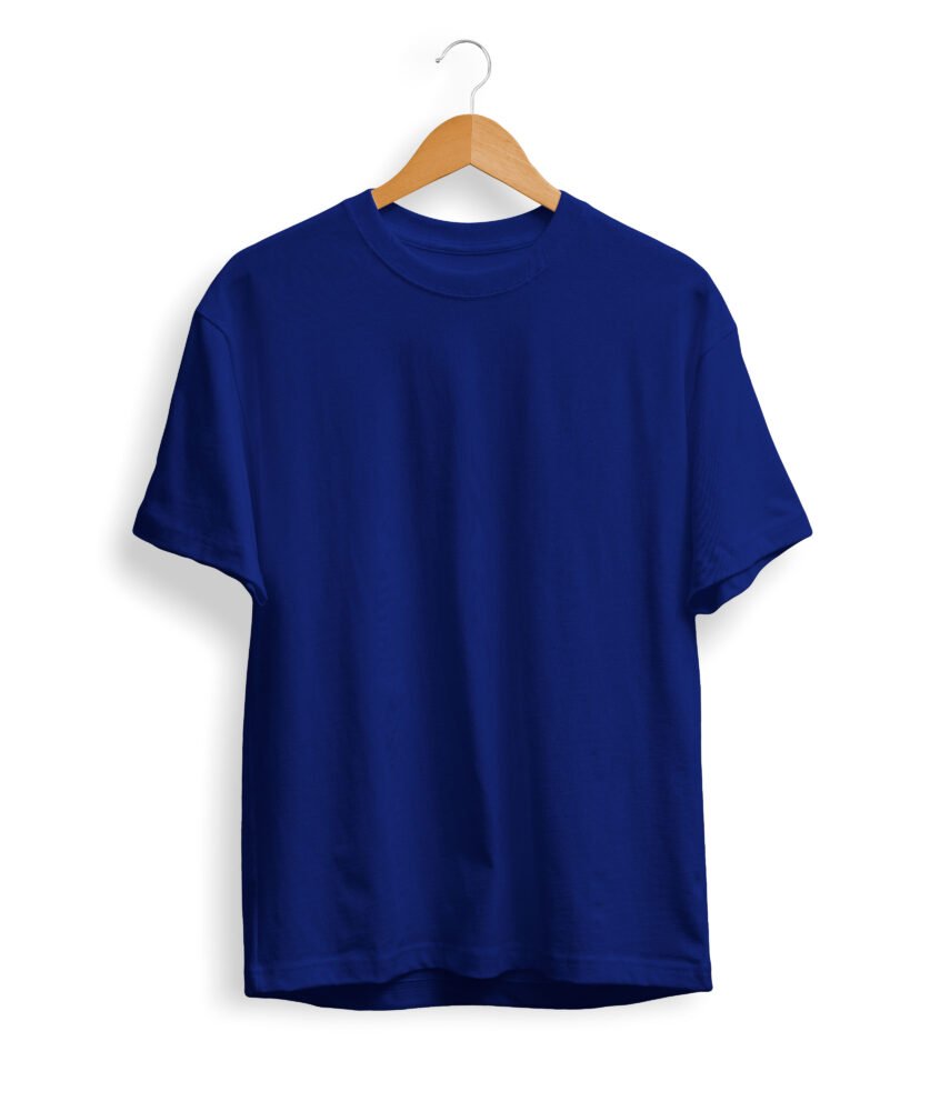 Solid Royal Blue T Shirt