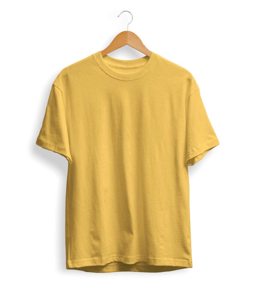 Solid Yellow T Shirt
