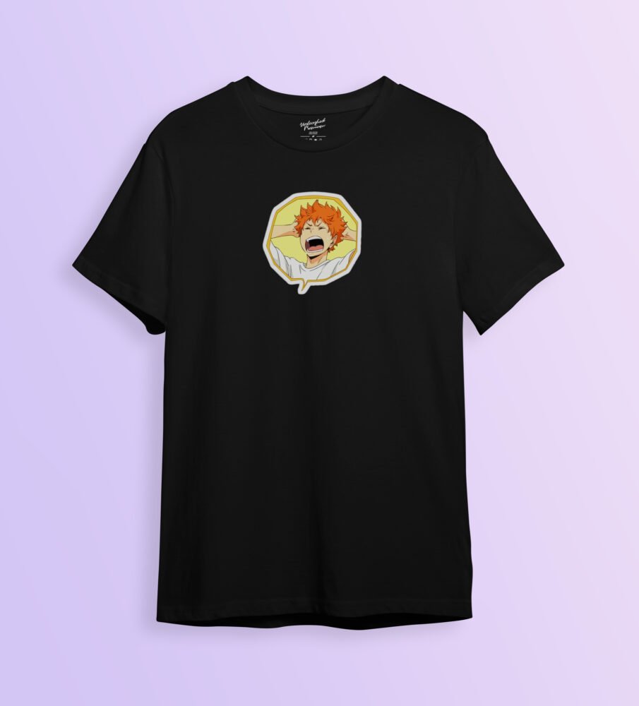 Frustrated Anime Oversized T-Shirt