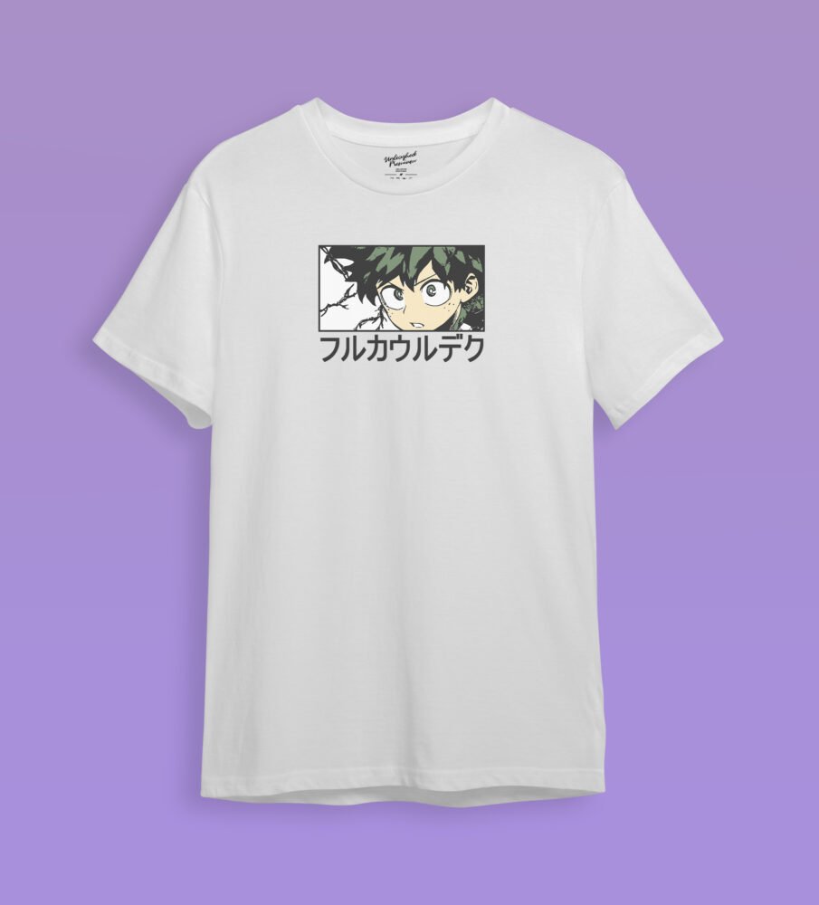 Green Anime Oversized T-Shirt
