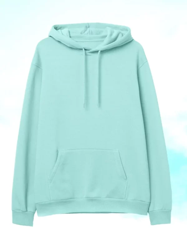 deep thoughts mint hoodie FRONT