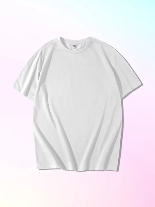 dont hate white oversized t shirt front