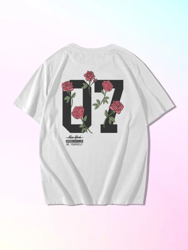07 Roses Oversized T-Shirt