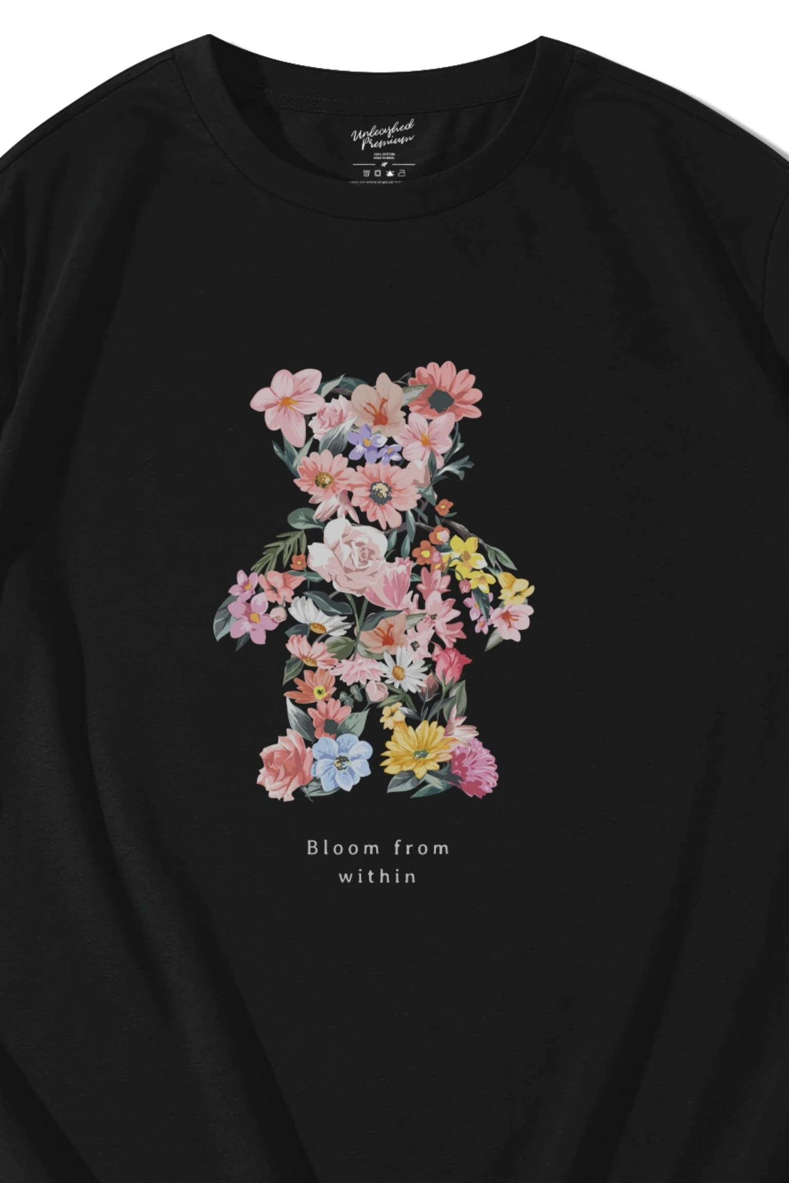 Flower Teddy Oversized T-Shirt