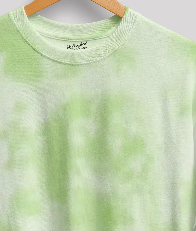 Tie Dye Light Green T-Shirt