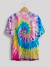 Tie Dye Multi Color Spiral T-Shirt
