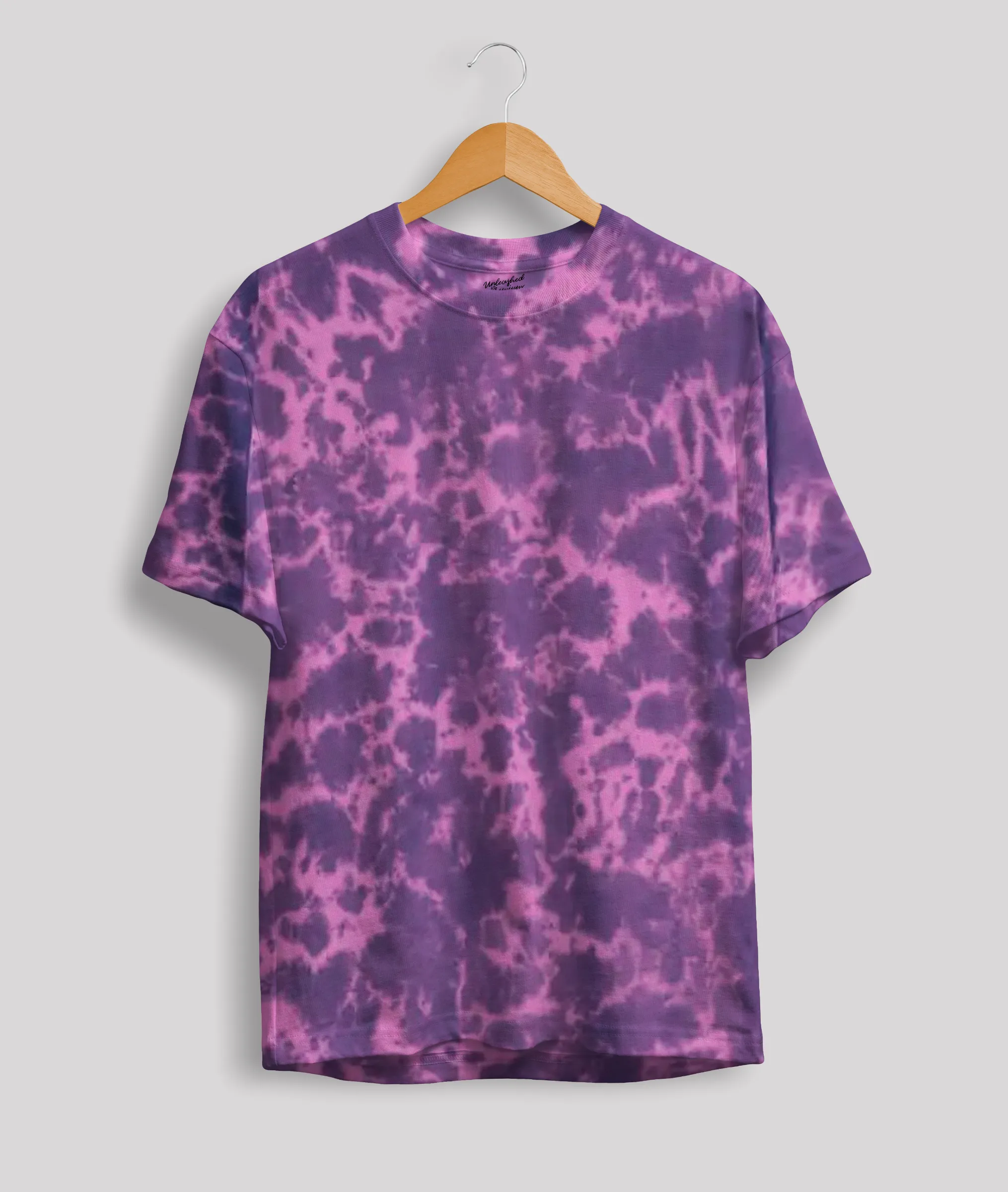 Tie Dye Dark Purple T-Shirt