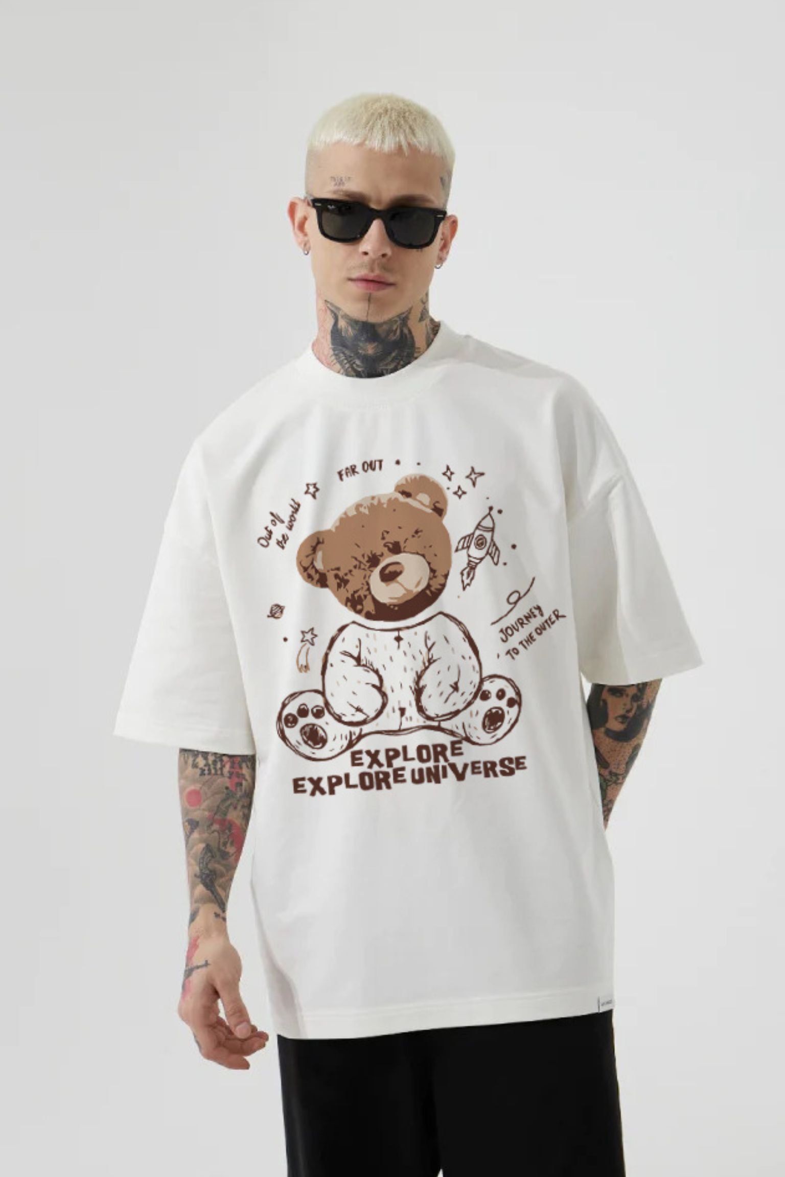 Explore Teddy Oversized T Shirt